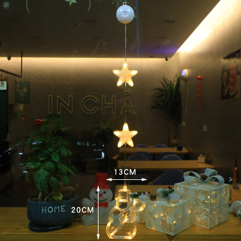 3 Piece Christmas LED Light Star, Xmas Tree & Bell