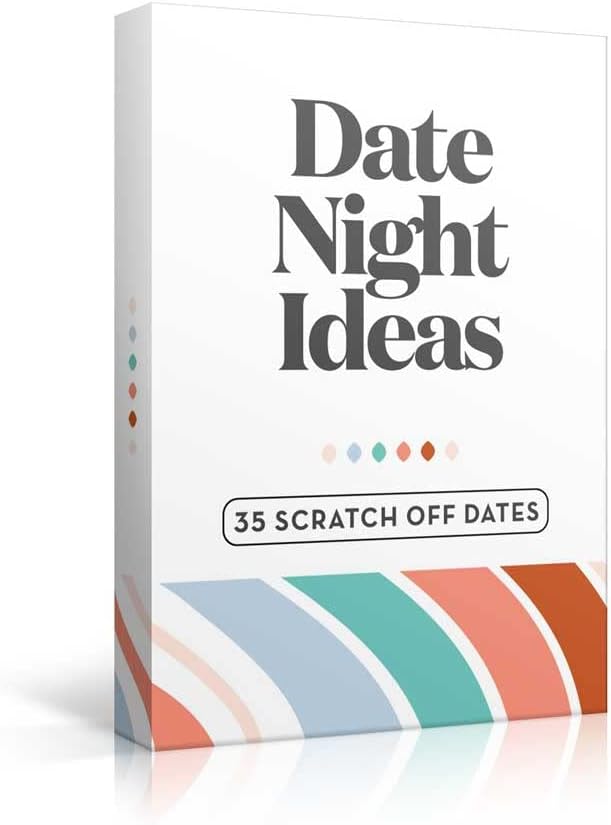 Romantic Couples Gift - Fun & Adventurous Date Night Box - Scratch off Card Game with Exciting Ideas for Couple: Girlfriend, Boyfriend, Newlywed, Wife or Husband.